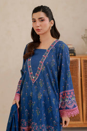Zellbury Summer Printed Lawn Unstitched 3Pc Suit WUS26X30756