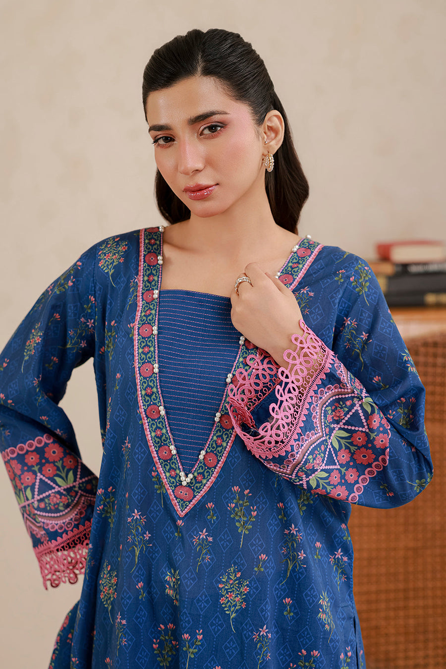 Zellbury Summer Printed Lawn Unstitched 3Pc Suit WUS26X30756