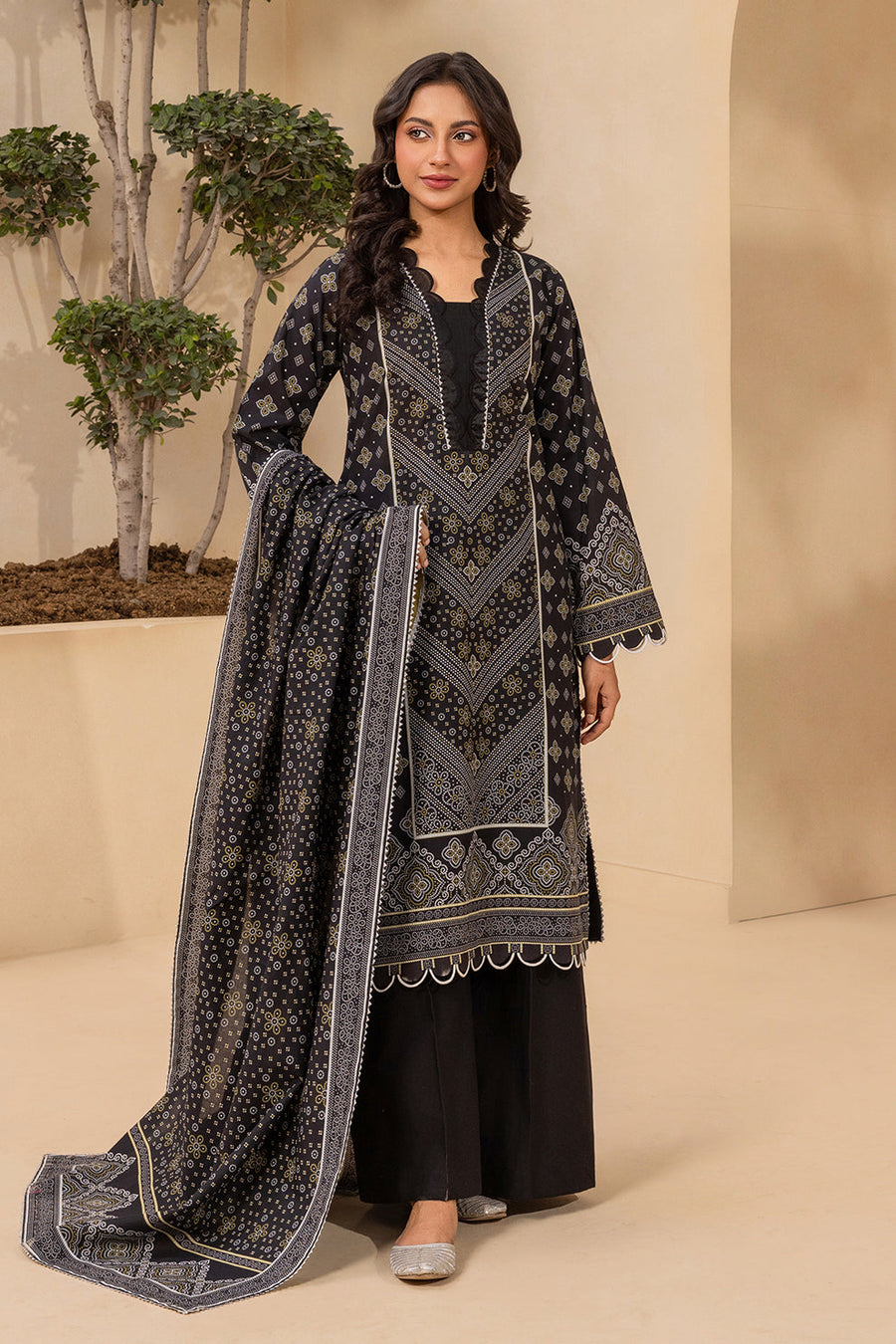 Zellbury Summer Printed Lawn Unstitched 3Pc Suit WUS26X30757