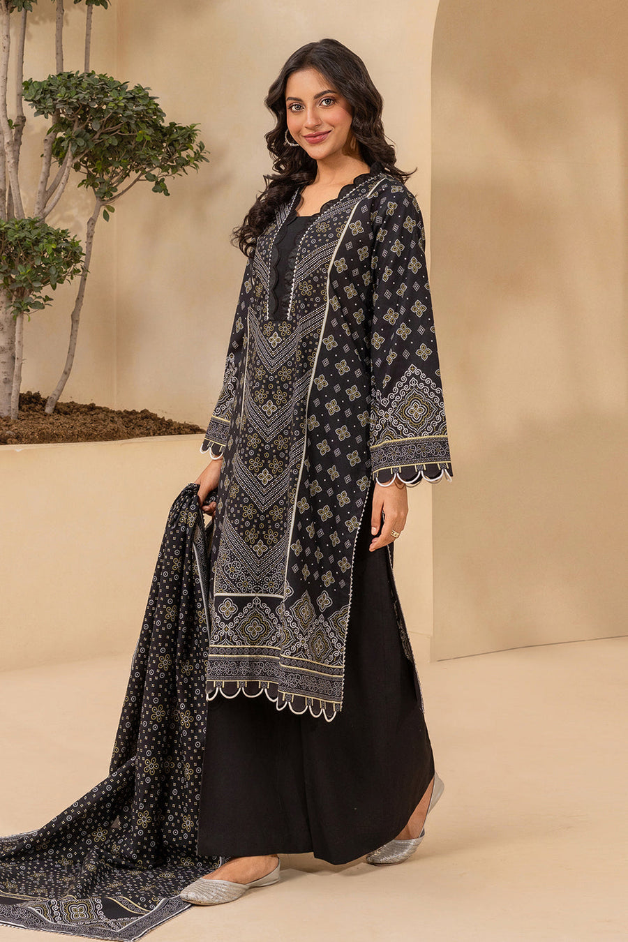 Zellbury Summer Printed Lawn Unstitched 3Pc Suit WUS26X30757