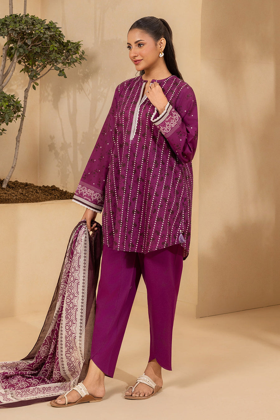 Zellbury Summer Printed Lawn Unstitched 3Pc Suit WUS26X30761