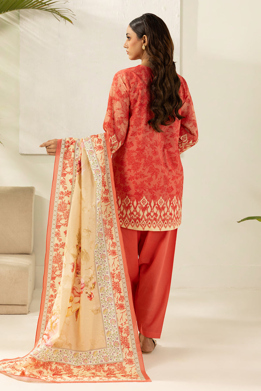 Zellbury Summer Printed Lawn Unstitched 3Pc Suit WUS26X30762