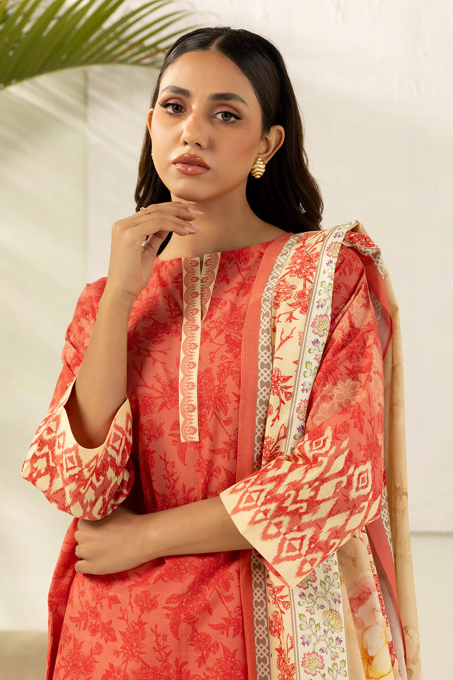 Zellbury Summer Printed Lawn Unstitched 3Pc Suit WUS26X30762