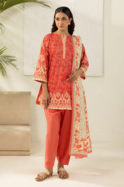Zellbury Summer Printed Lawn Unstitched 3Pc Suit WUS26X30762