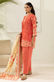 Zellbury Summer Printed Lawn Unstitched 3Pc Suit WUS26X30762