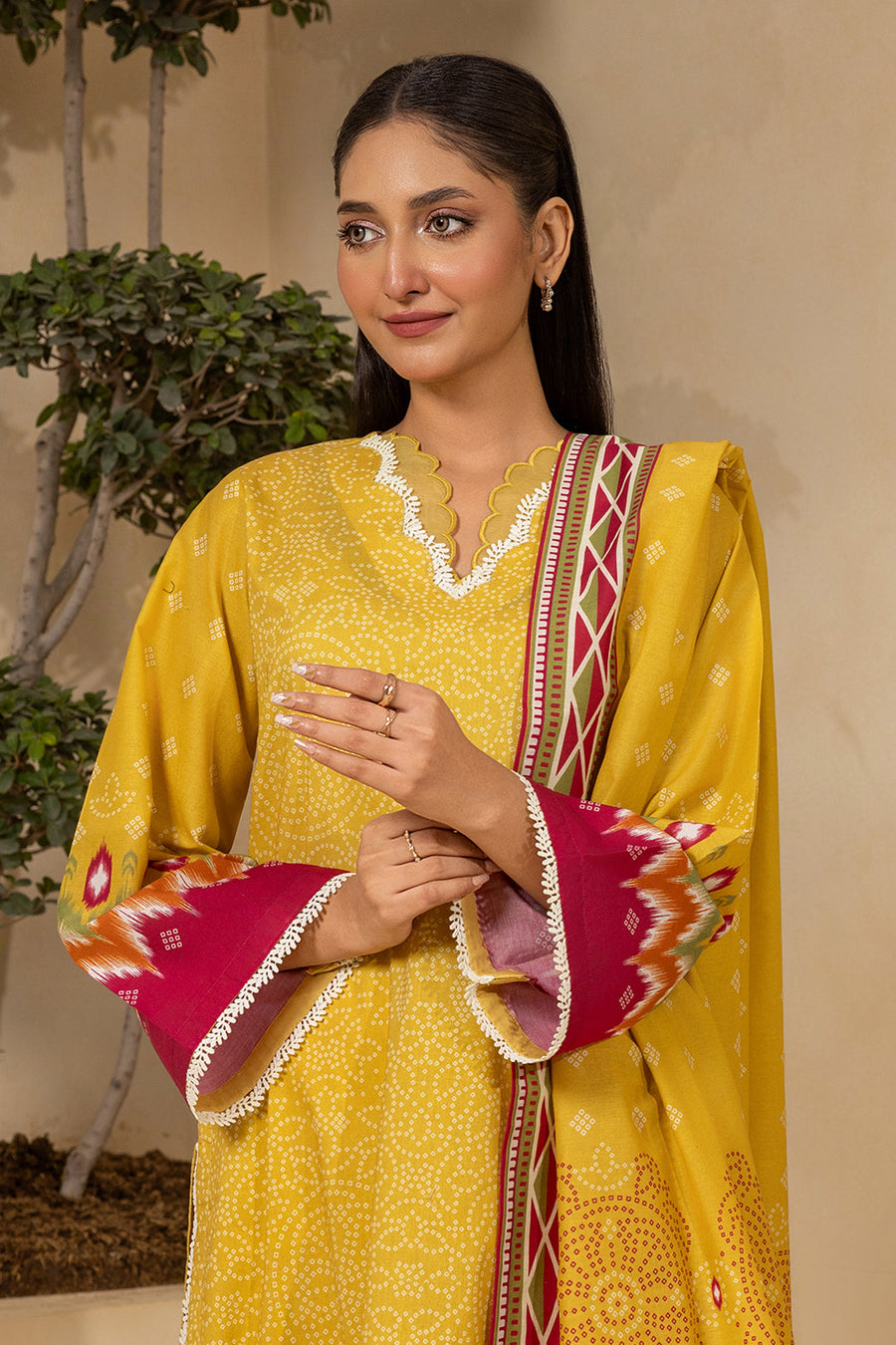 Zellbury Summer Printed Lawn Unstitched 3Pc Suit WUS26X30763