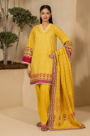 Zellbury Summer Printed Lawn Unstitched 3Pc Suit WUS26X30763