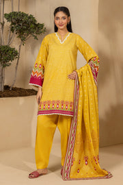 Zellbury Summer Printed Lawn Unstitched 3Pc Suit WUS26X30763
