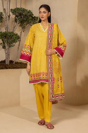 Zellbury Summer Printed Lawn Unstitched 3Pc Suit WUS26X30763