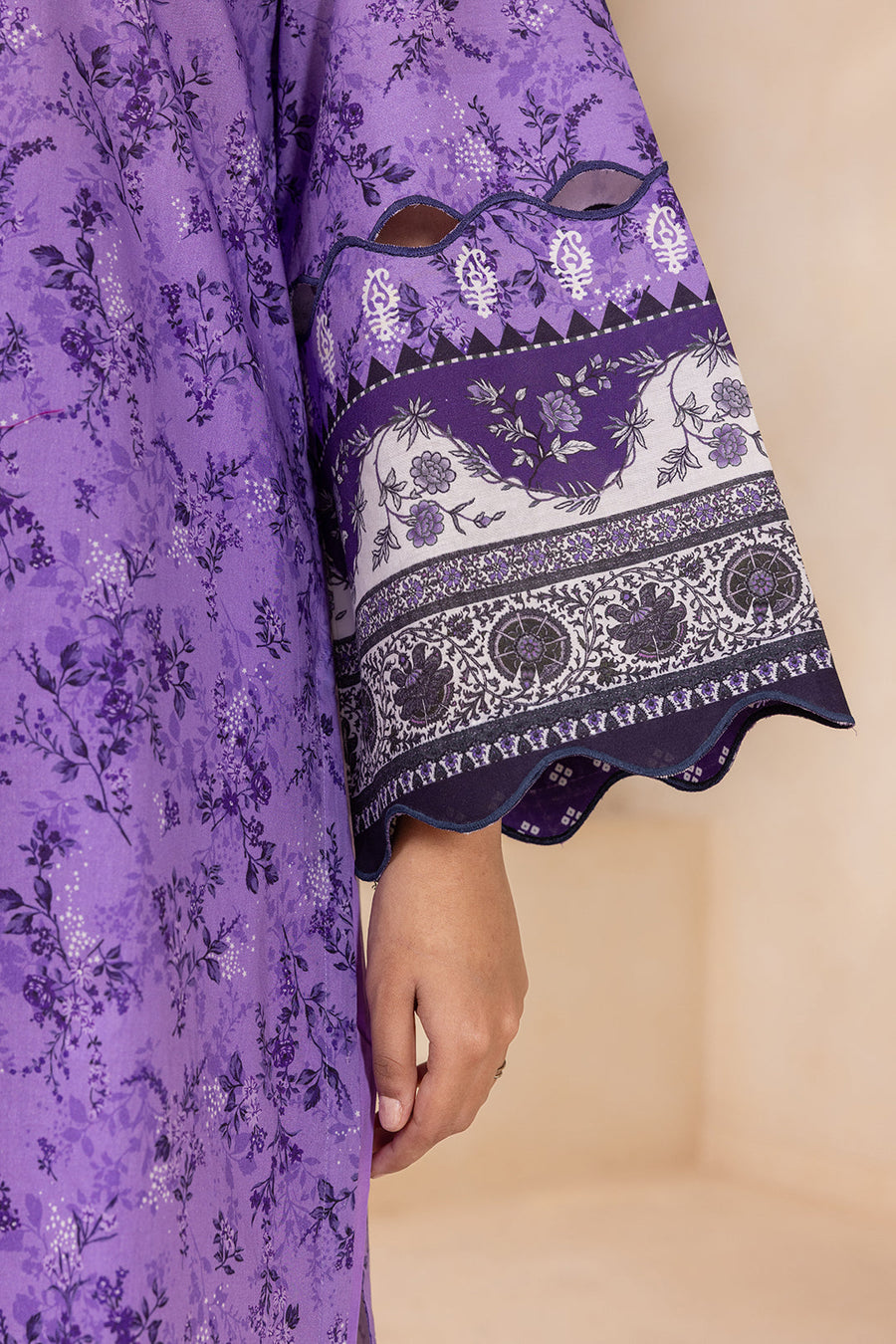 Zellbury Summer Printed Lawn Unstitched 3Pc Suit WUS26X30764