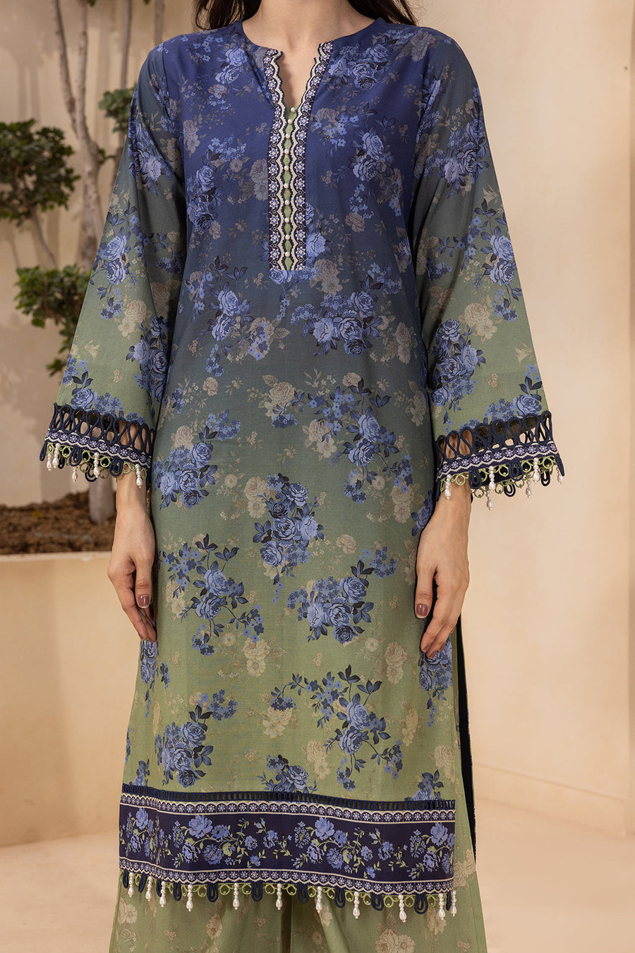 Zellbury Summer Printed Lawn Unstitched 3Pc Suit WUS26X30766