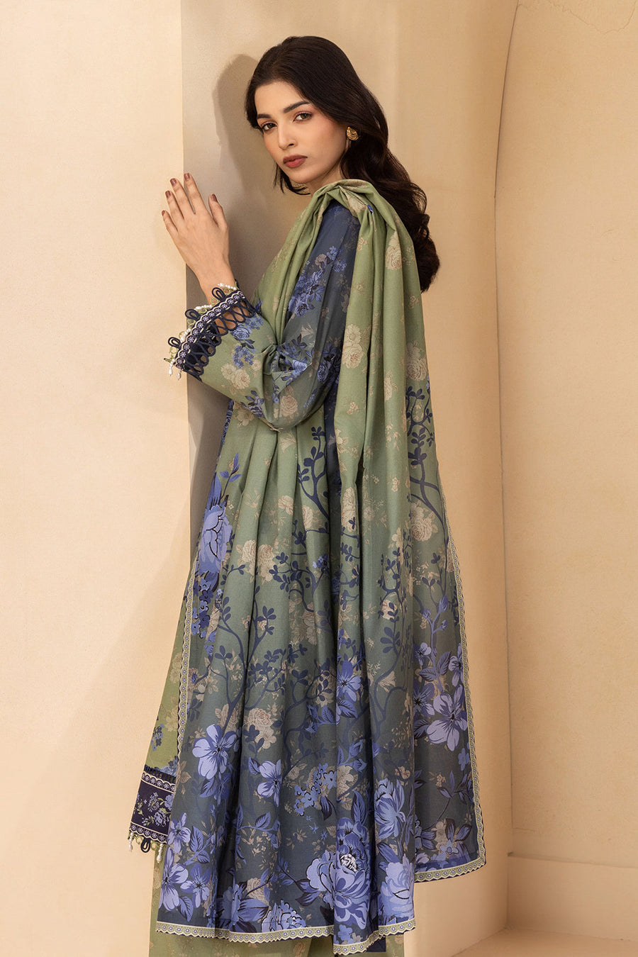 Zellbury Summer Printed Lawn Unstitched 3Pc Suit WUS26X30766
