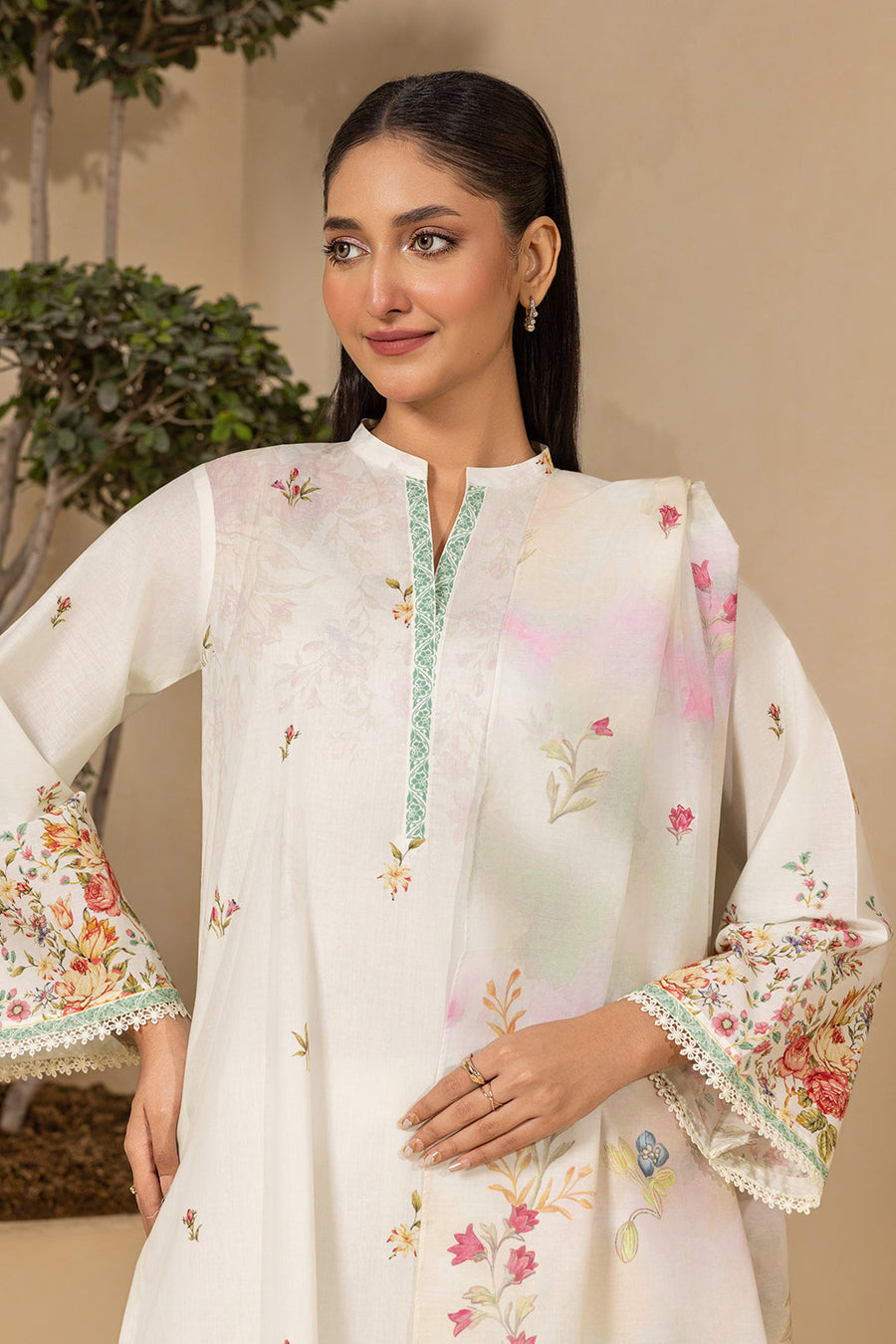 Zellbury Summer Printed Lawn Unstitched 3Pc Suit WUS26X30767