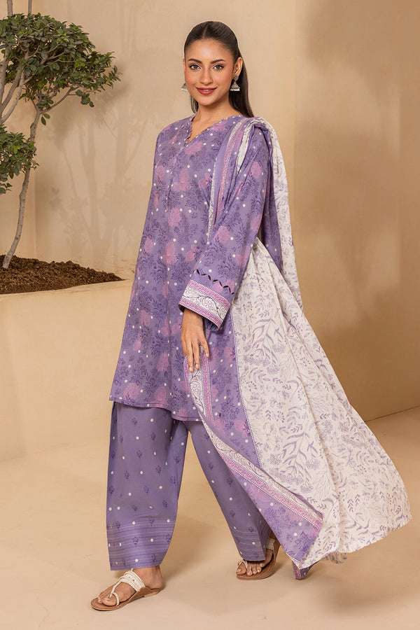 Zellbury Summer Printed Lawn Unstitched 3Pc Suit WUS26X30768