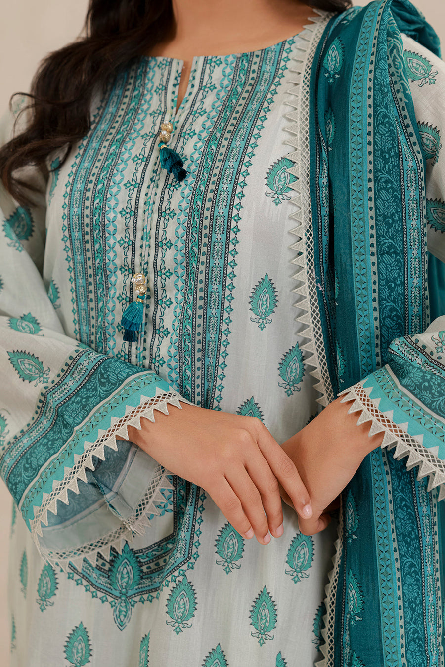 Zellbury Summer Printed Lawn Unstitched 3Pc Suit WUS26X30769