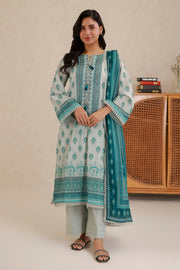 Zellbury Summer Printed Lawn Unstitched 3Pc Suit WUS26X30769