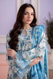 Zellbury Summer Printed Lawn Unstitched 3Pc Suit WUS26X30813