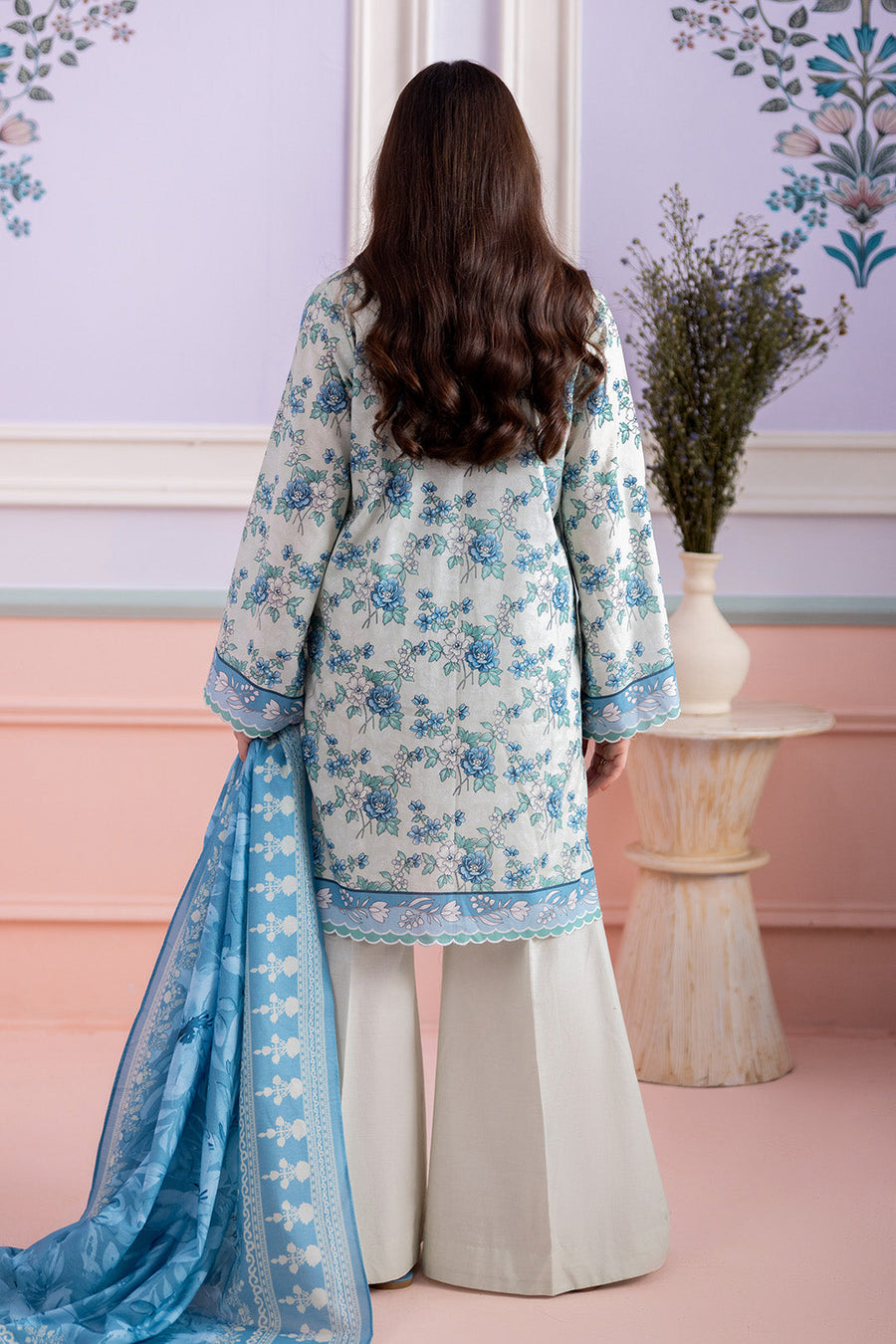 Zellbury Summer Printed Lawn Unstitched 3Pc Suit WUS26X30813