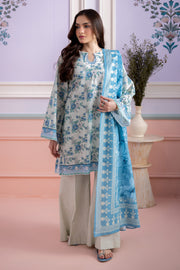Zellbury Summer Printed Lawn Unstitched 3Pc Suit WUS26X30813
