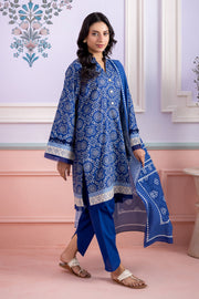 Zellbury Summer Printed Lawn Unstitched 3Pc Suit WUS26X30814