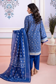 Zellbury Summer Printed Lawn Unstitched 3Pc Suit WUS26X30814
