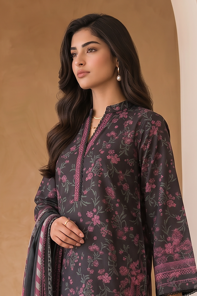 Zellbury Summer Printed Lawn Unstitched 3Pc Suit WUS26X30816