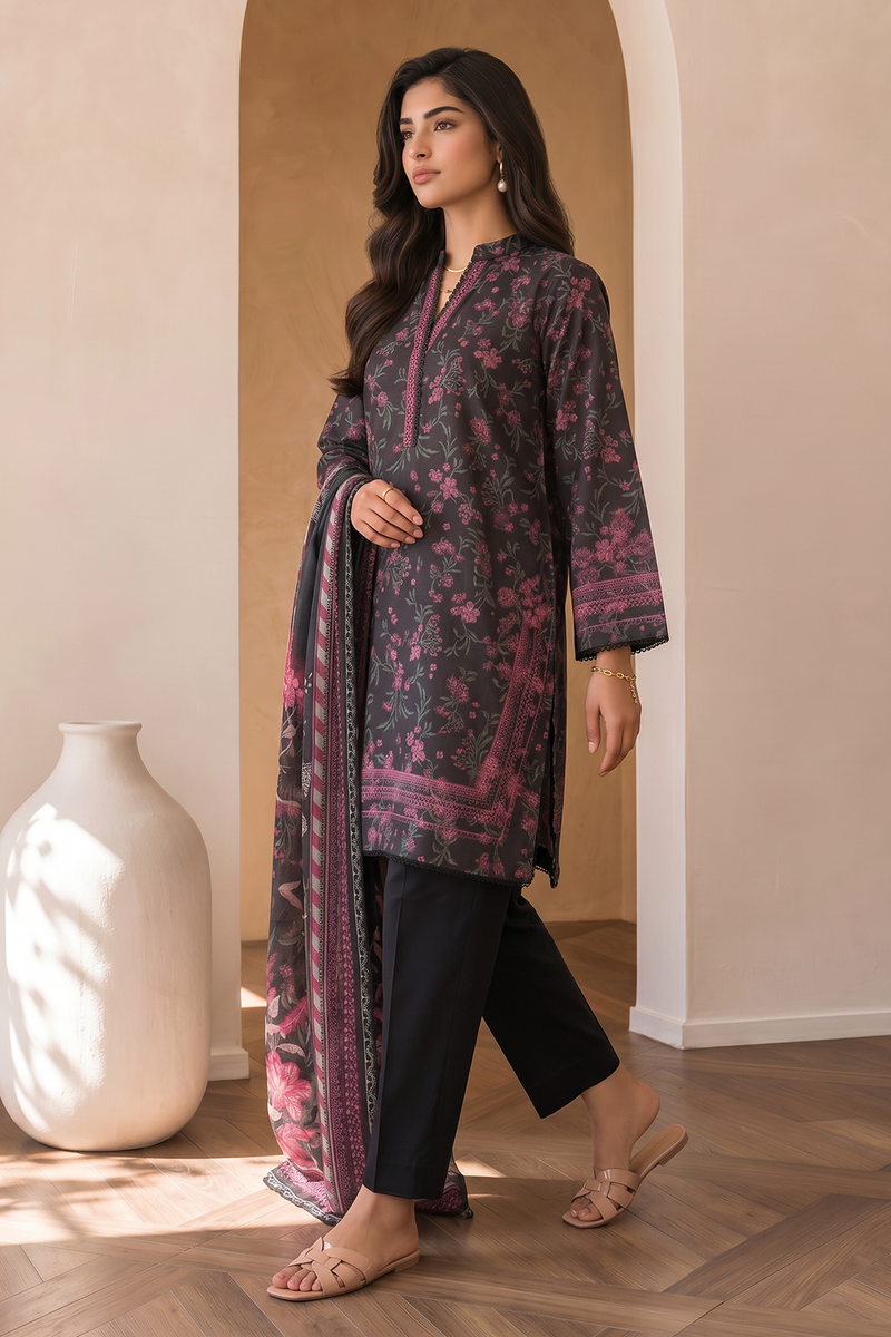 Zellbury Summer Printed Lawn Unstitched 3Pc Suit WUS26X30816