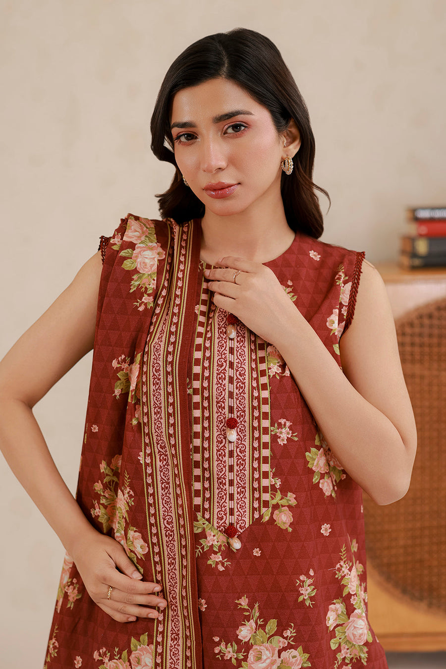 Zellbury Summer Printed Lawn Unstitched 3Pc Suit WUS26X30819