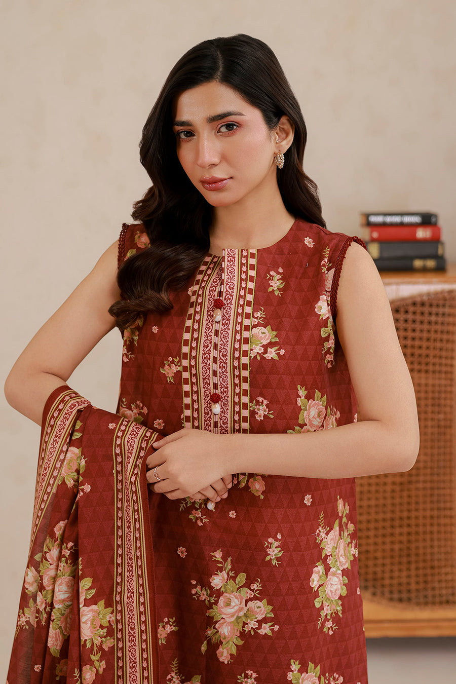 Zellbury Summer Printed Lawn Unstitched 3Pc Suit WUS26X30819