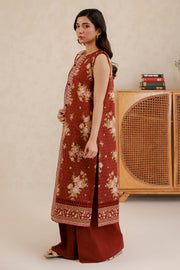 Zellbury Summer Printed Lawn Unstitched 3Pc Suit WUS26X30819