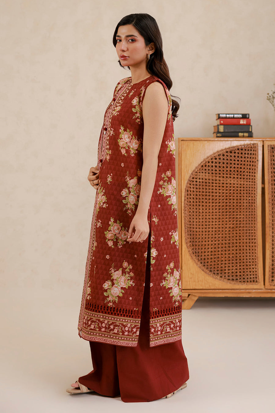 Zellbury Summer Printed Lawn Unstitched 3Pc Suit WUS26X30819