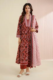 Zellbury Summer Printed Lawn Unstitched 3Pc Suit WUS26X30820