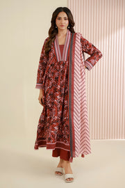 Zellbury Summer Printed Lawn Unstitched 3Pc Suit WUS26X30820