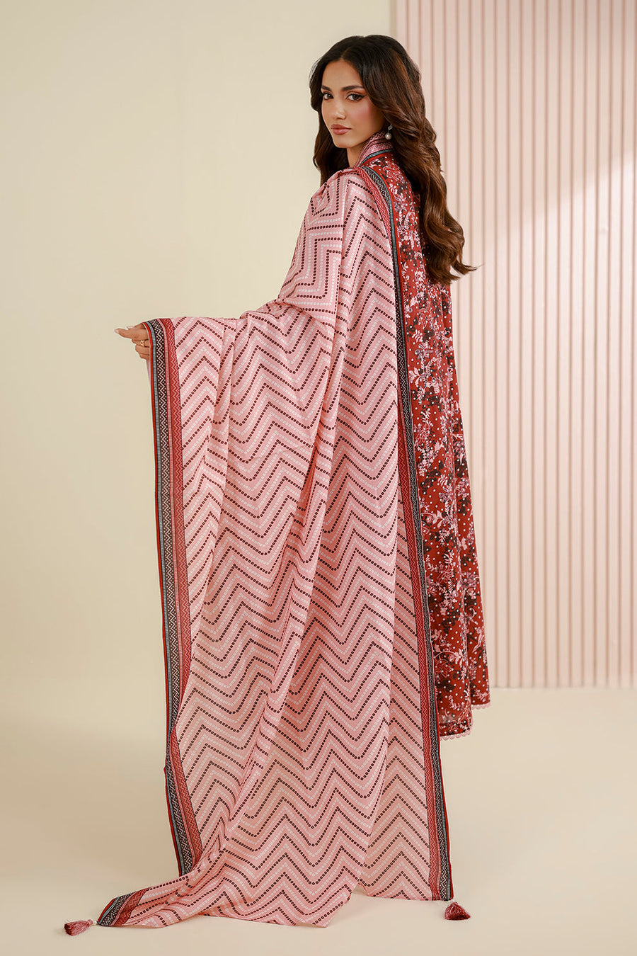 Zellbury Summer Printed Lawn Unstitched 3Pc Suit WUS26X30820