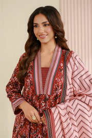 Zellbury Summer Printed Lawn Unstitched 3Pc Suit WUS26X30820