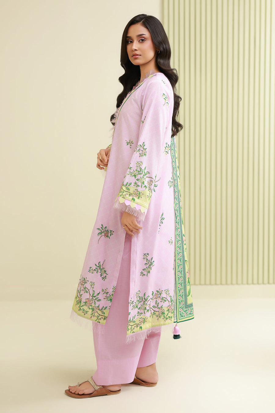 Zellbury Summer Printed Lawn Unstitched 3Pc Suit WUS26X30822