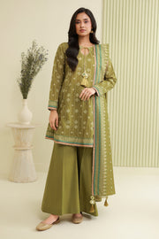 Zellbury Summer Printed Lawn Unstitched 3Pc Suit WUS26X30824