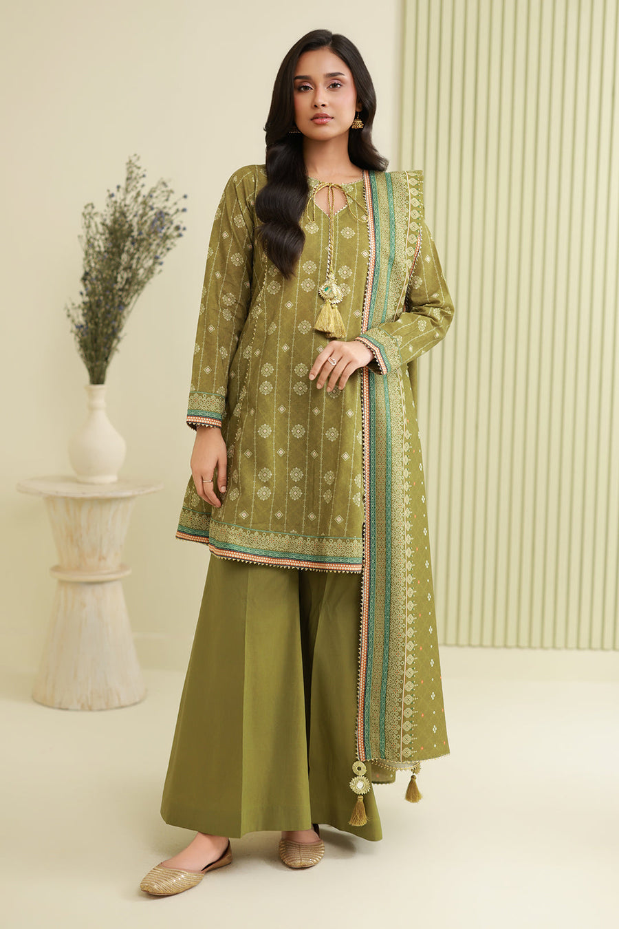 Zellbury Summer Printed Lawn Unstitched 3Pc Suit WUS26X30824