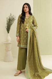 Zellbury Summer Printed Lawn Unstitched 3Pc Suit WUS26X30824
