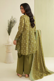 Zellbury Summer Printed Lawn Unstitched 3Pc Suit WUS26X30824