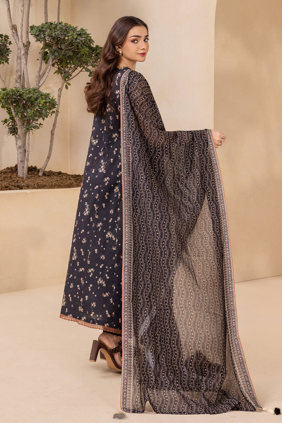 Zellbury Summer Printed Lawn Unstitched 3Pc Suit WUS26X30826