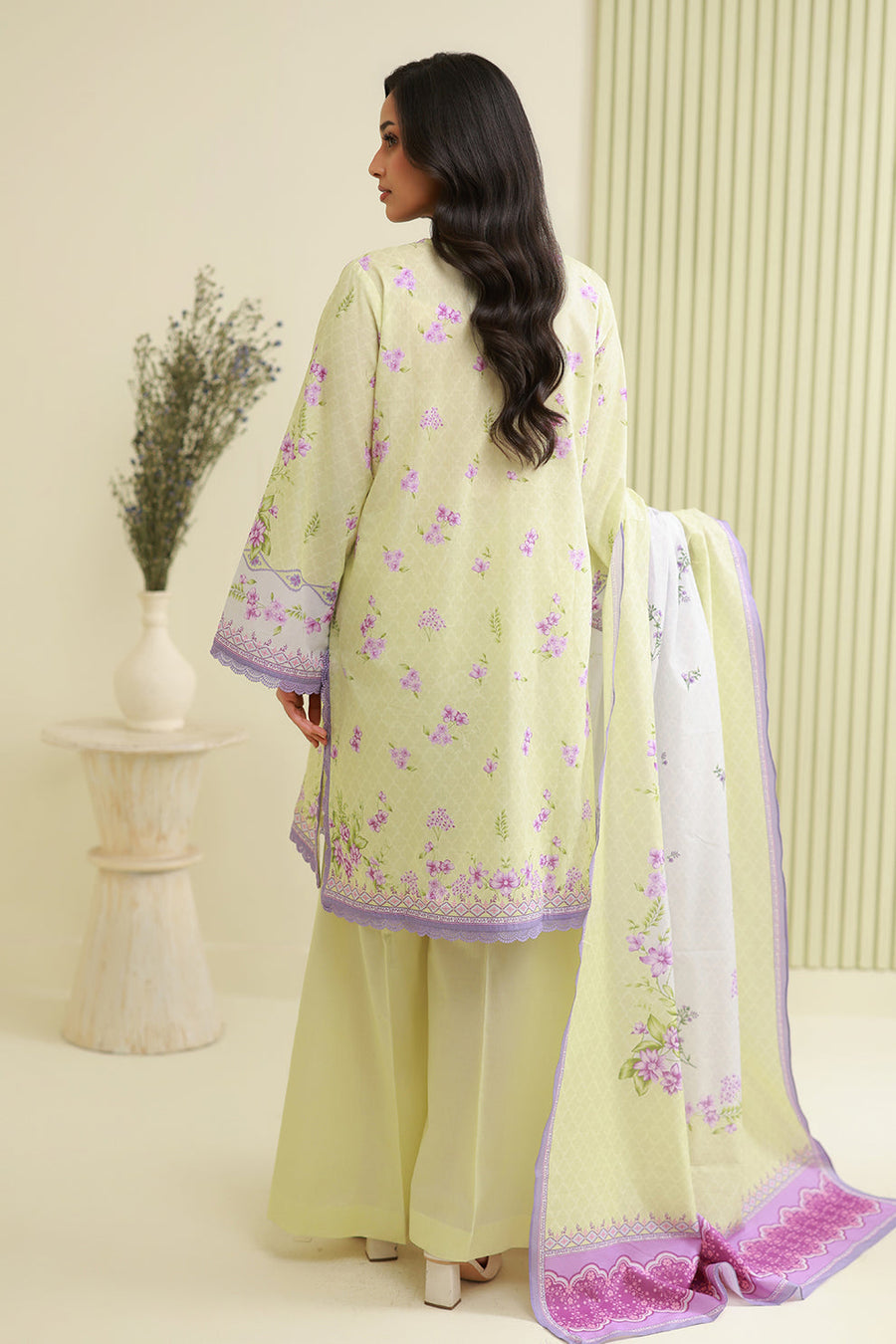 Zellbury Summer Printed Lawn Unstitched 3Pc Suit WUS26X30828
