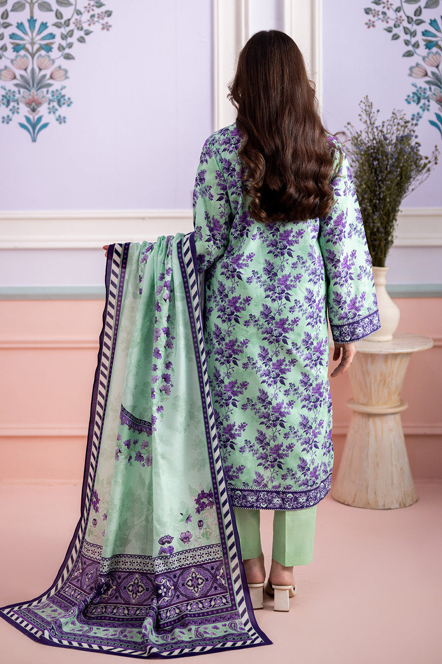 Zellbury Summer Printed Lawn Unstitched 3Pc Suit WUS26X30839