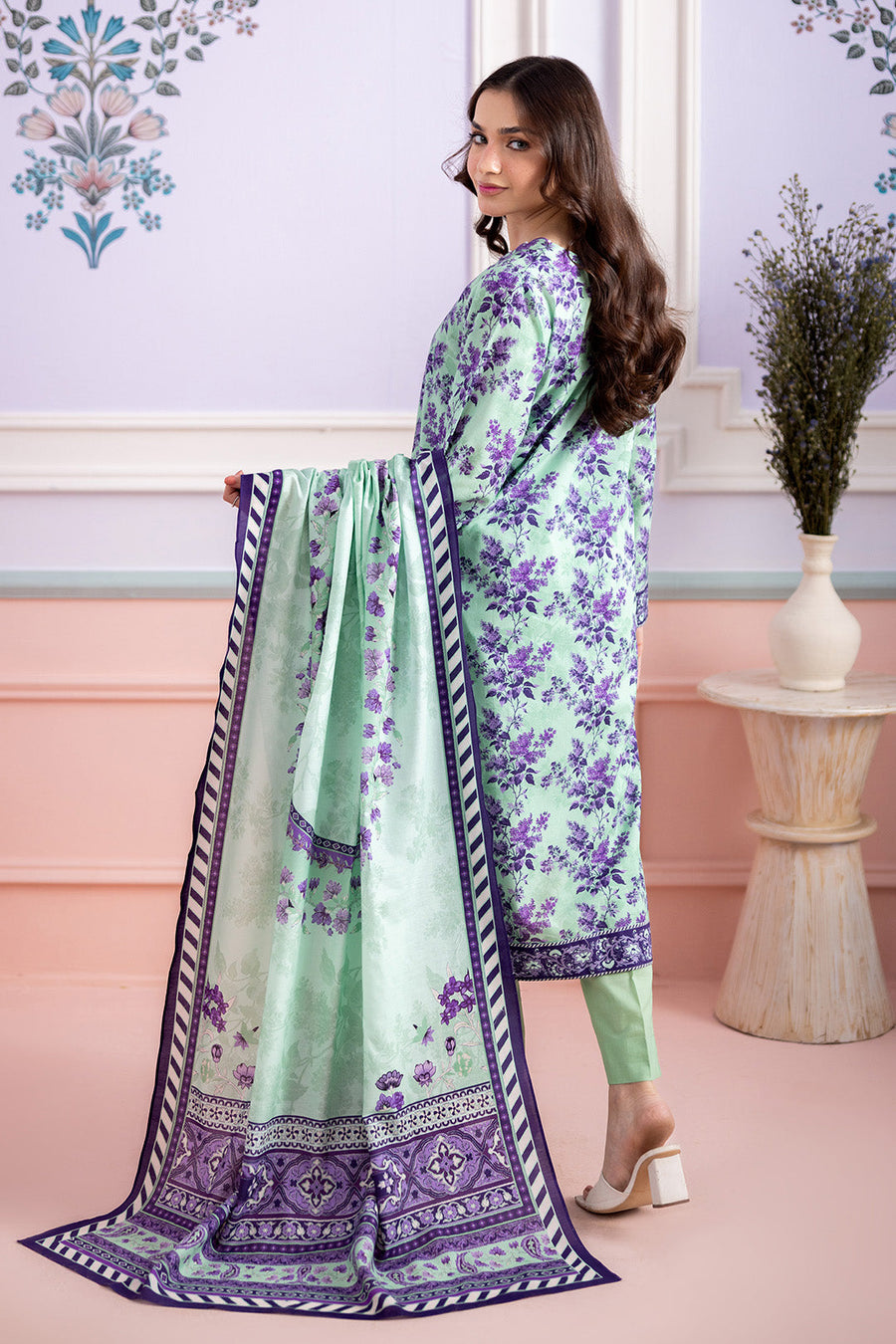 Zellbury Summer Printed Lawn Unstitched 3Pc Suit WUS26X30839