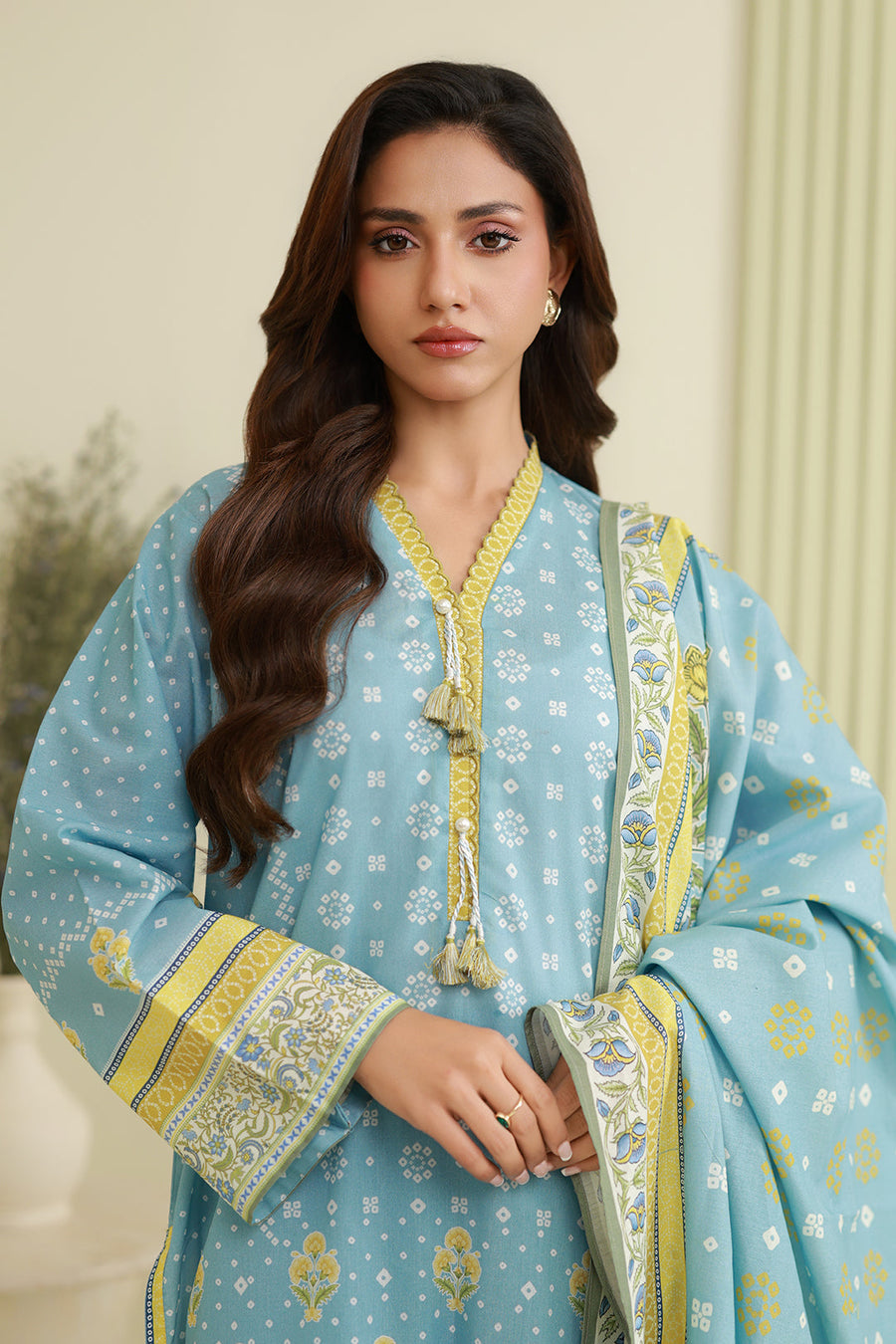 Zellbury Summer Printed Lawn Unstitched 3Pc Suit WUS26X30840