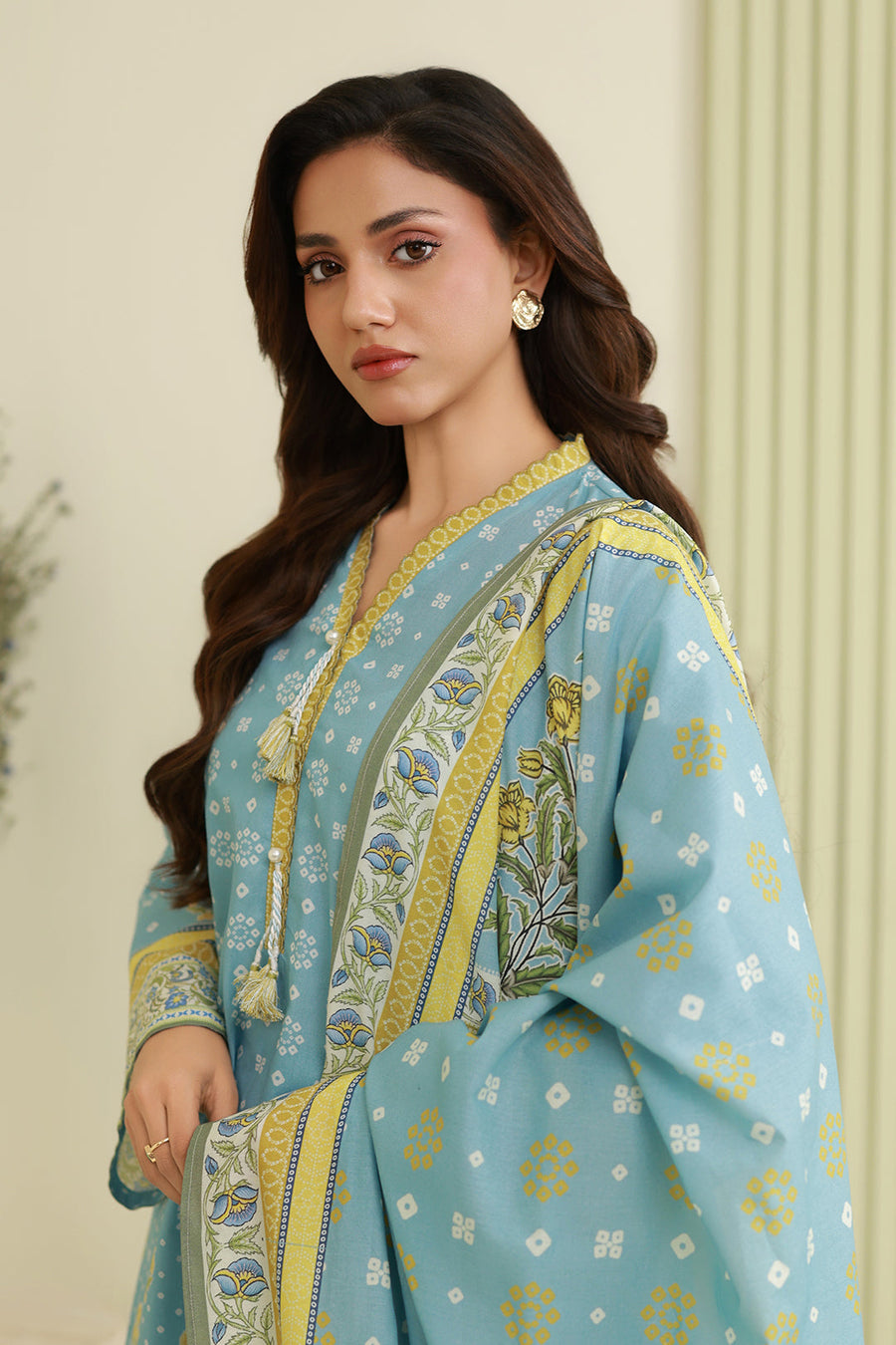 Zellbury Summer Printed Lawn Unstitched 3Pc Suit WUS26X30840