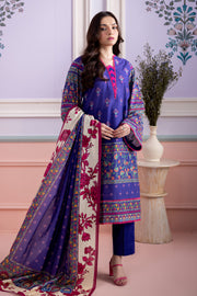 Zellbury Summer Printed Lawn Unstitched 3Pc Suit WUS26X30874
