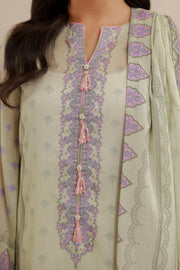 Zellbury Summer Printed Lawn Unstitched 3Pc Suit WUS26X30875