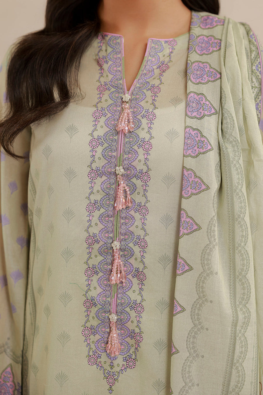 Zellbury Summer Printed Lawn Unstitched 3Pc Suit WUS26X30875