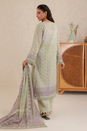 Zellbury Summer Printed Lawn Unstitched 3Pc Suit WUS26X30875